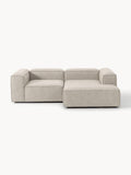 Lennon Modular Corner Sofa (2-seater) in Linen Blend — Oatmeal