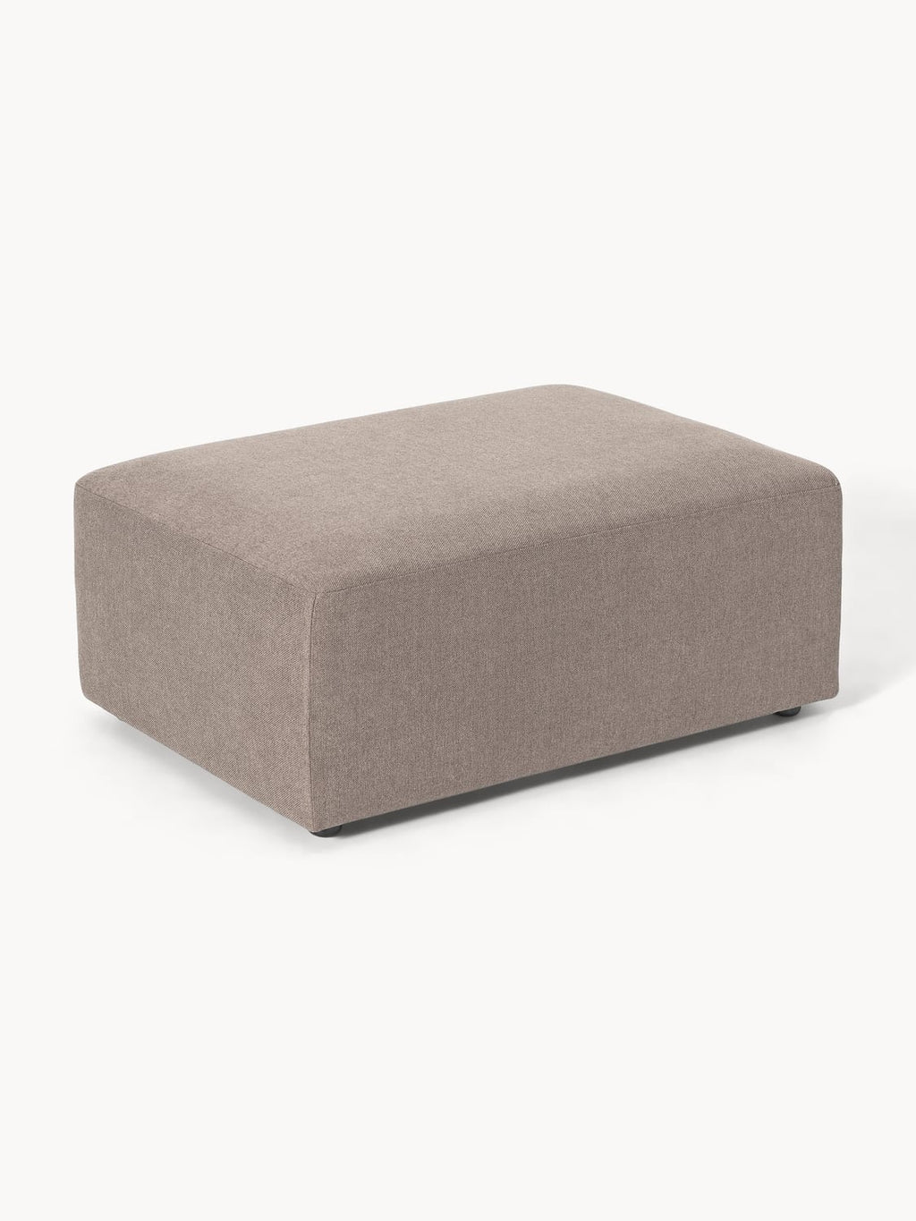 Melva Ottoman, B 99 x T 72 cm — Taupe