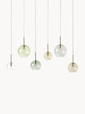 Raquel Large Glass Globe Pendant Light — Off-White