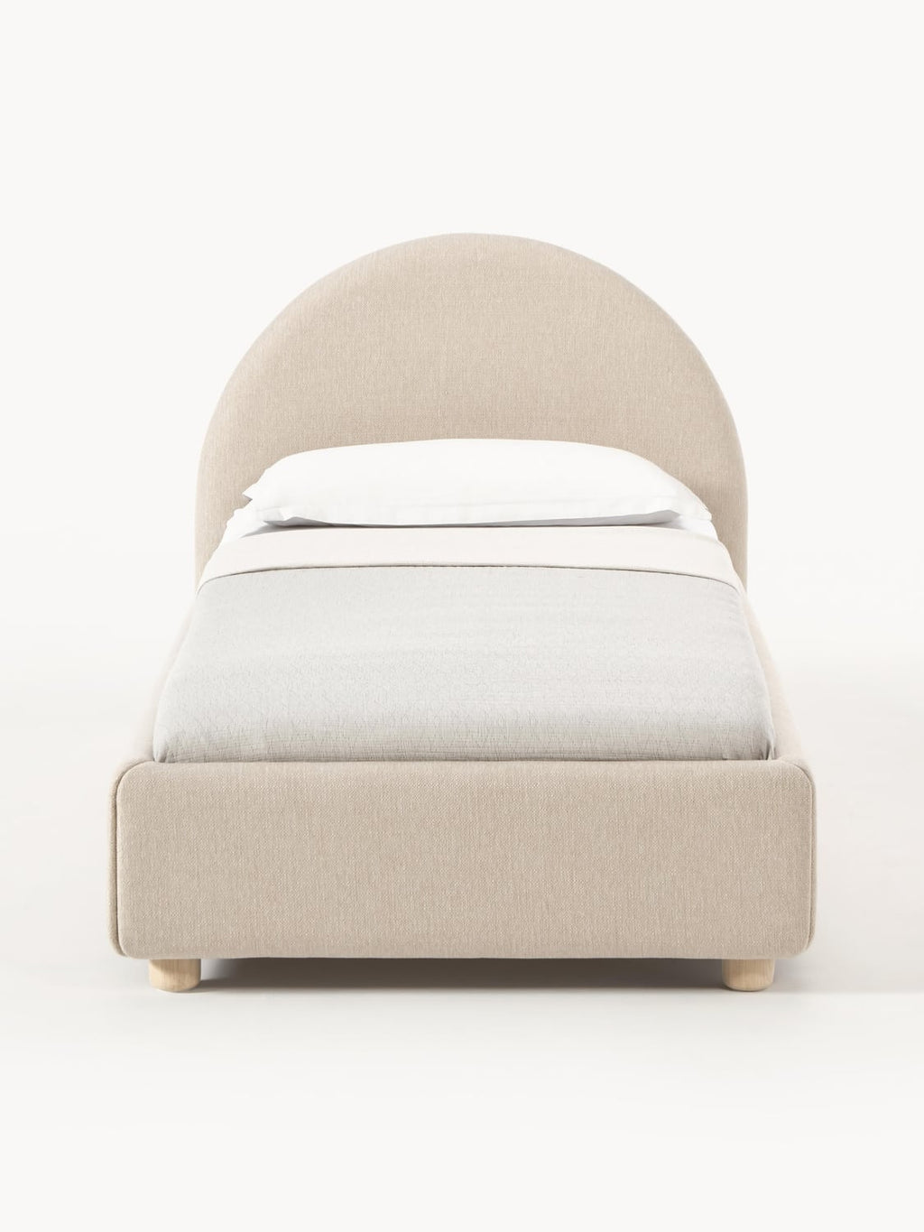 Ebba Single Bed — Blush
