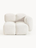Tayla Corner Module in Bouclé — Off-White