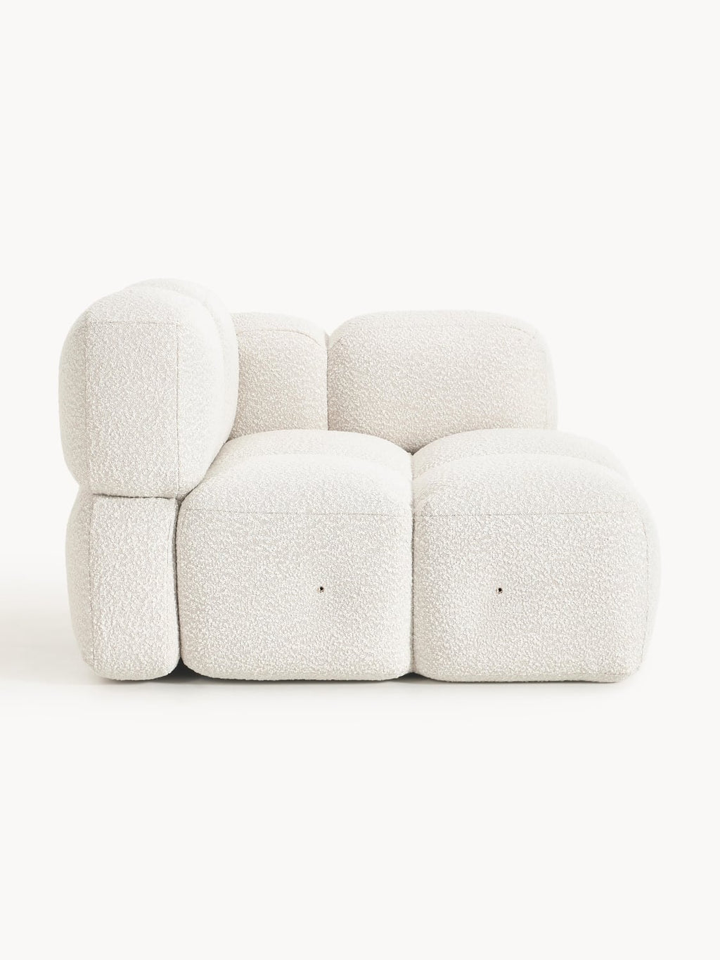 Tayla Corner Module in Bouclé — Off-White