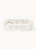 Tayla Modular Sofa (3-seater) in Teddy Bouclé — Off-White