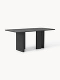 Jolka Dining Table in Oak, in various sizes — Dark Grey