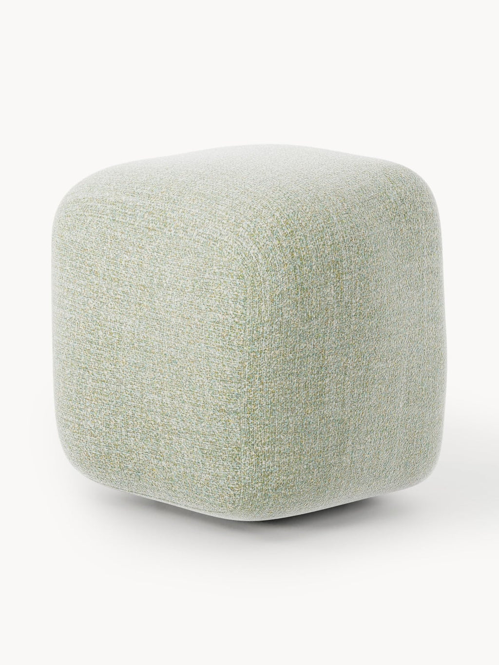 Wolke Tall Bouclé Sofa Ottoman — Oatmeal