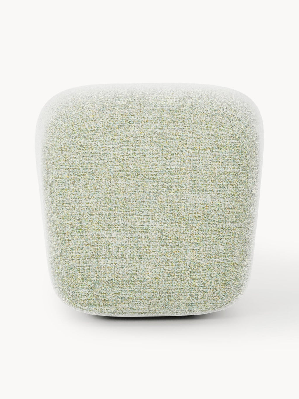 Wolke Tall Bouclé Sofa Ottoman — Oatmeal