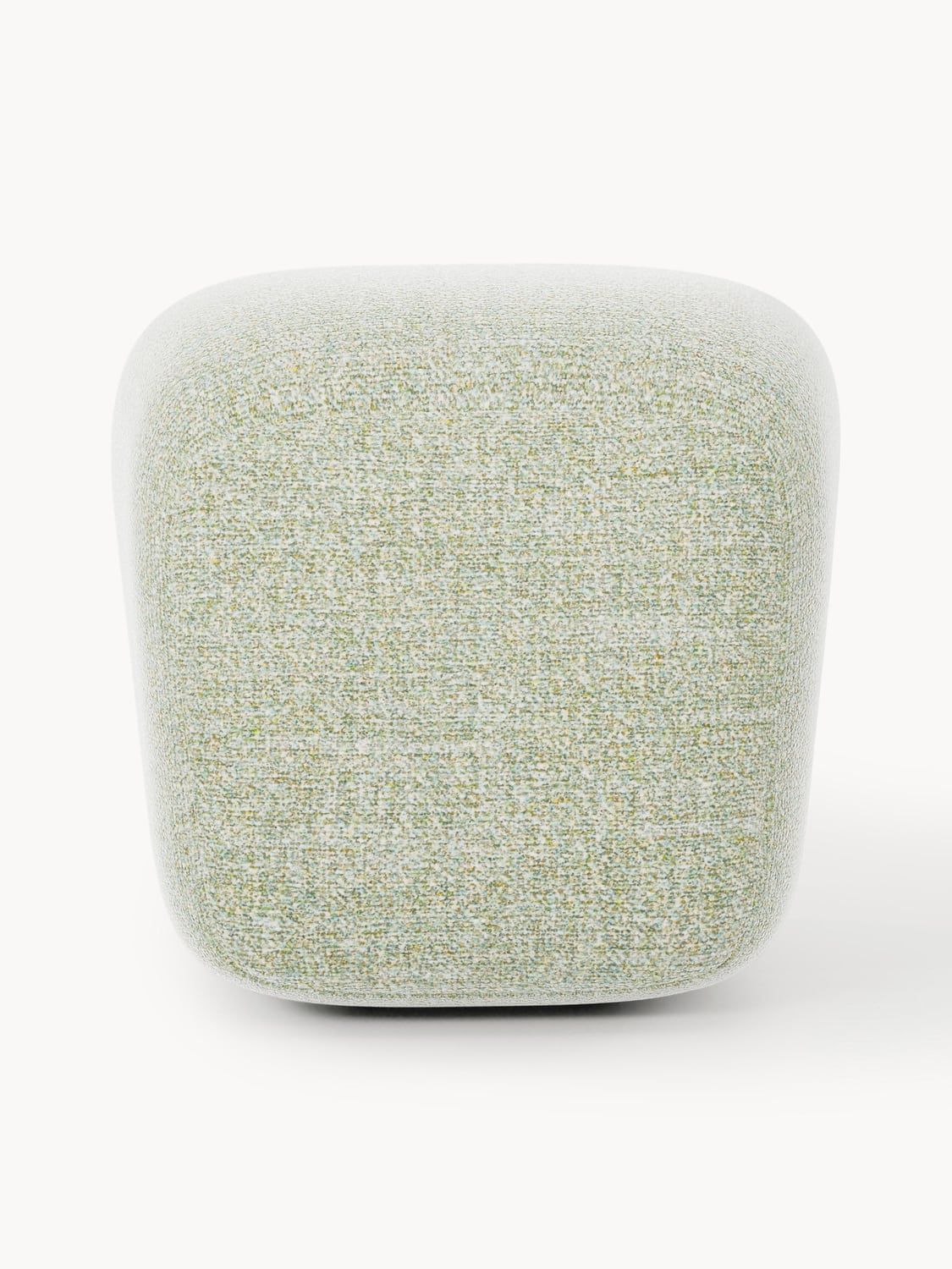 Wolke Tall Bouclé Sofa Ottoman — Oatmeal