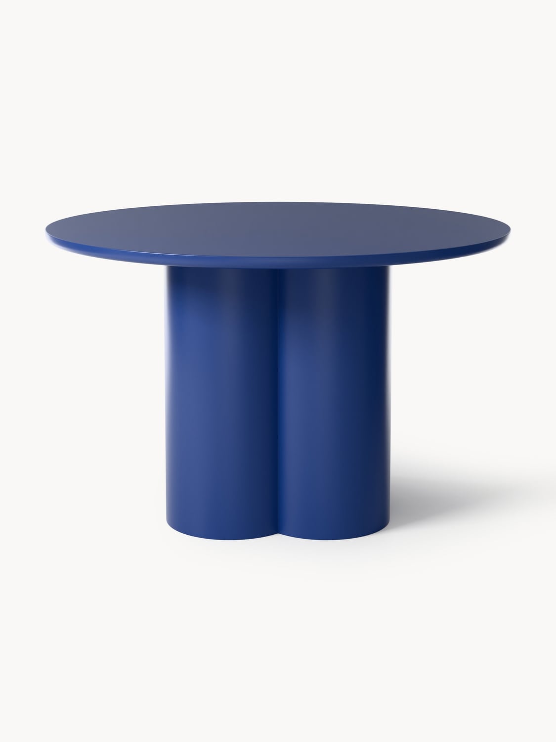Keva Round Dining Table, Ø 120 cm — Petrol
