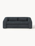 Eliot Sofa Bed (2-seater) in Teddy Bouclé — Graphite
