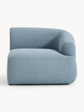 Sofia Bouclé Corner Module — Grey
