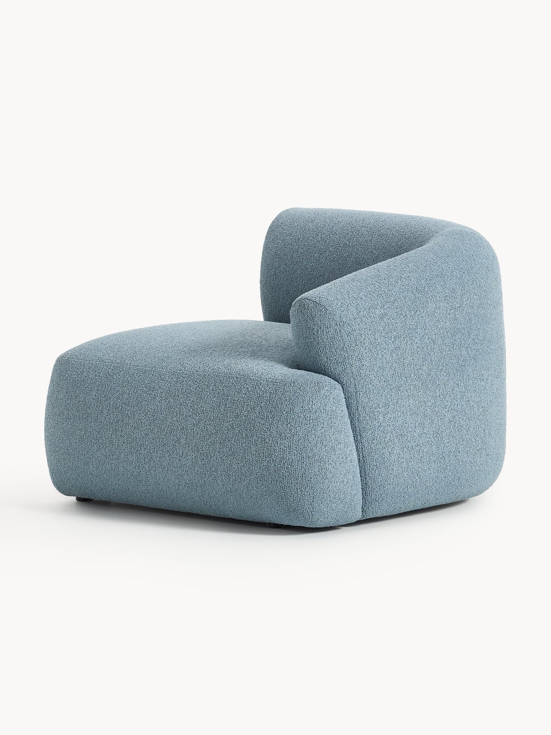 Sofia Bouclé Corner Module — Grey