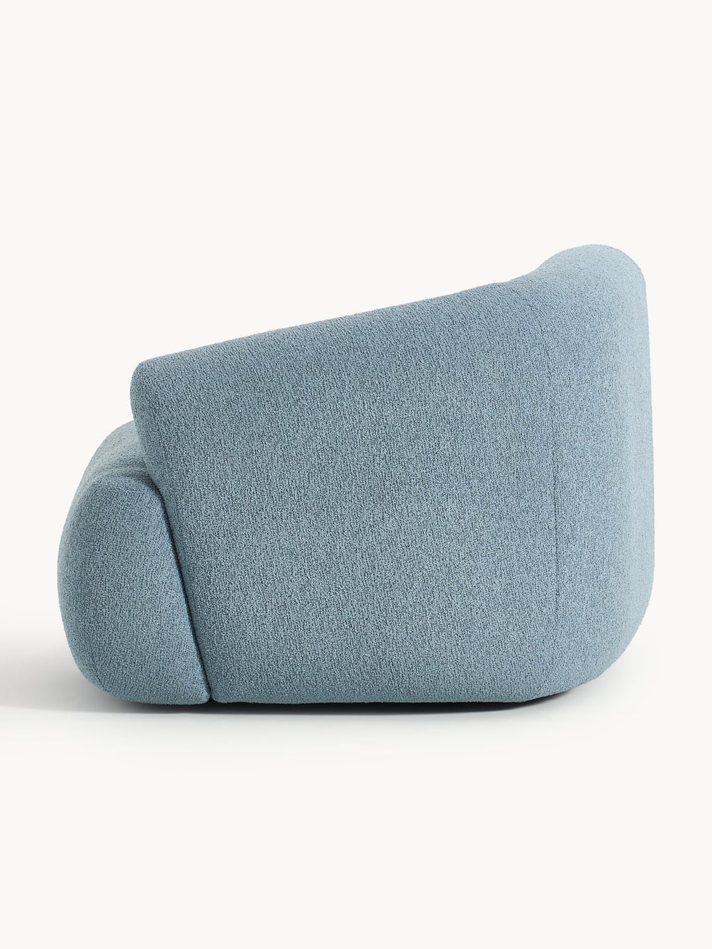 Sofia Bouclé Corner Module — Grey