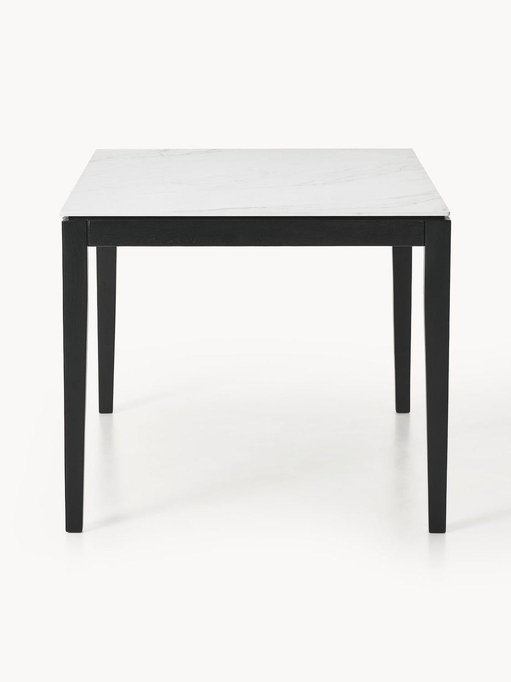 Jackson Dining Table with Table Top in Marble-Look, in various sizes — Lilac