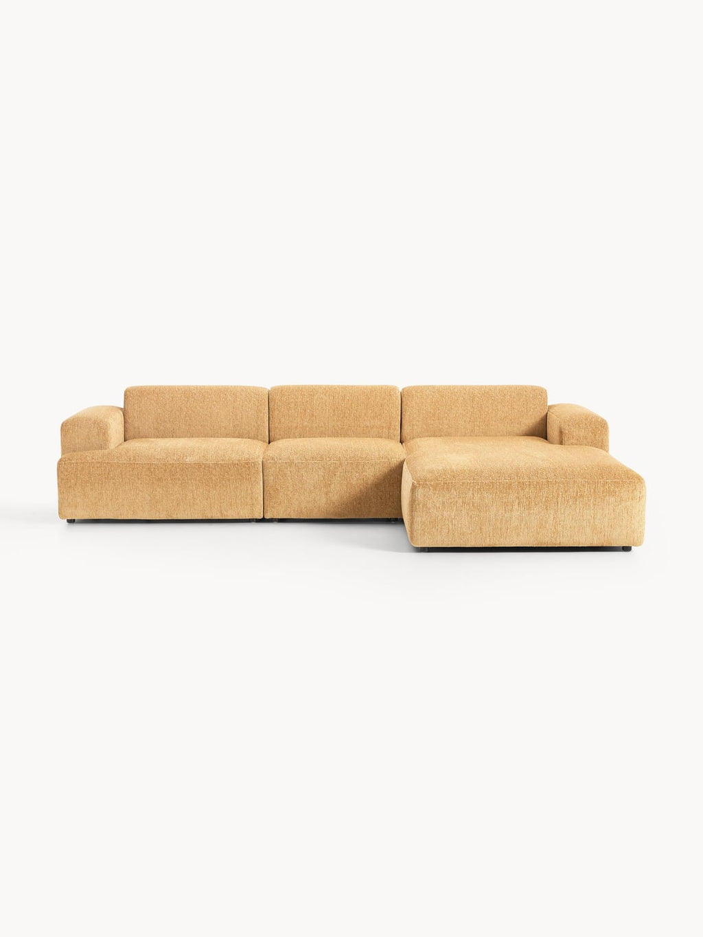 Melva Corner Sofa (4-seater) — Yellow