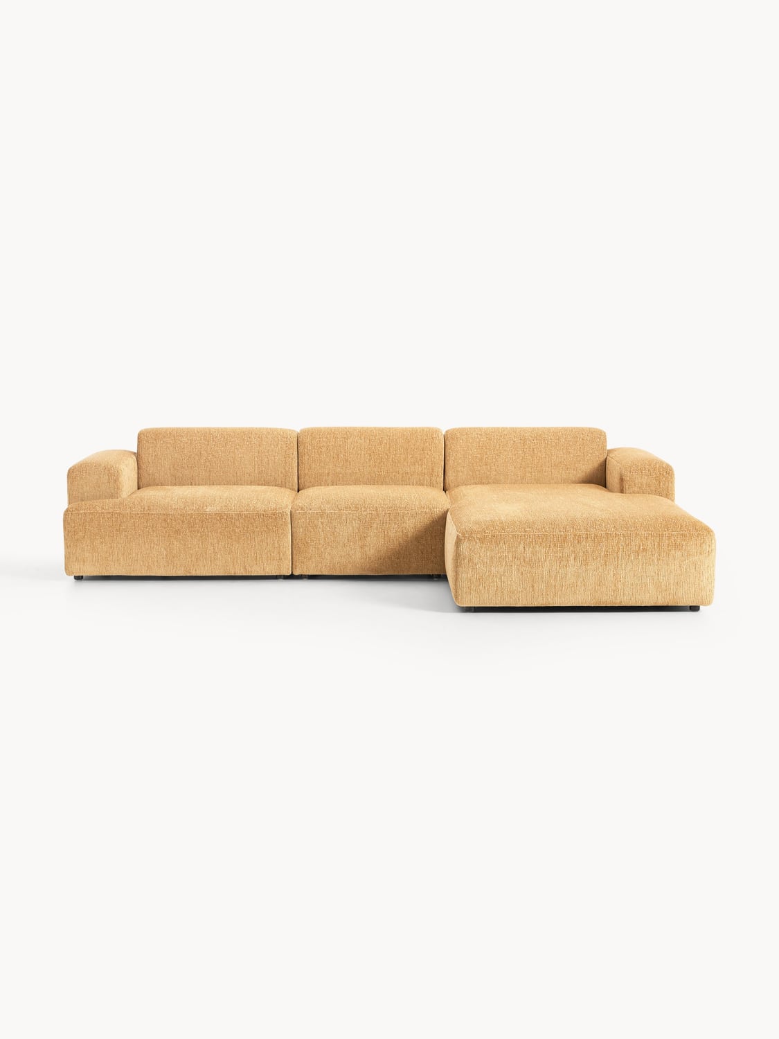 Melva Corner Sofa (4-seater) — Yellow
