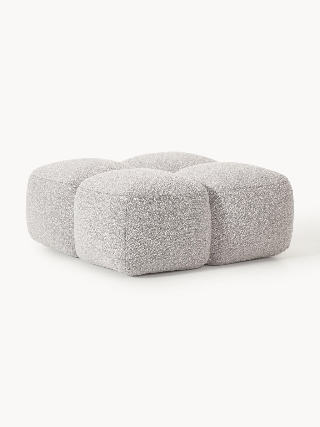 Tayla Sofa Ottoman in Bouclé — Oatmeal