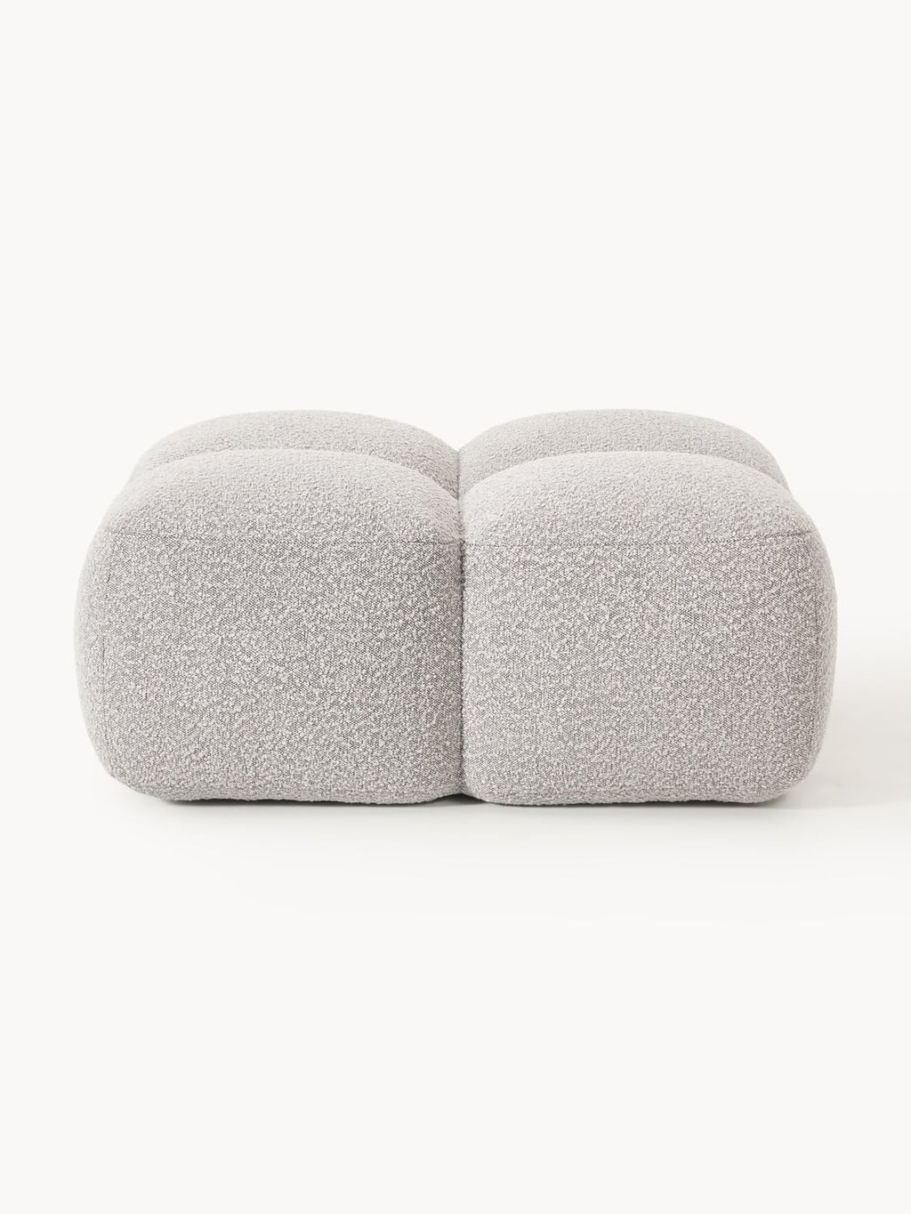 Tayla Sofa Ottoman in Bouclé — Oatmeal