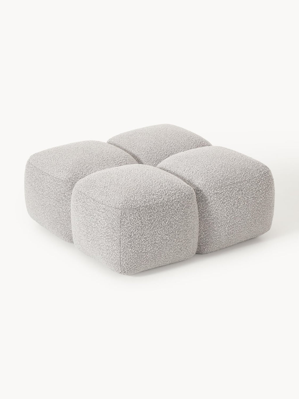 Tayla Sofa Ottoman in Bouclé — Oatmeal