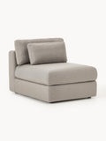 Rabea Modular Garden Lounge Chair — Warm Grey