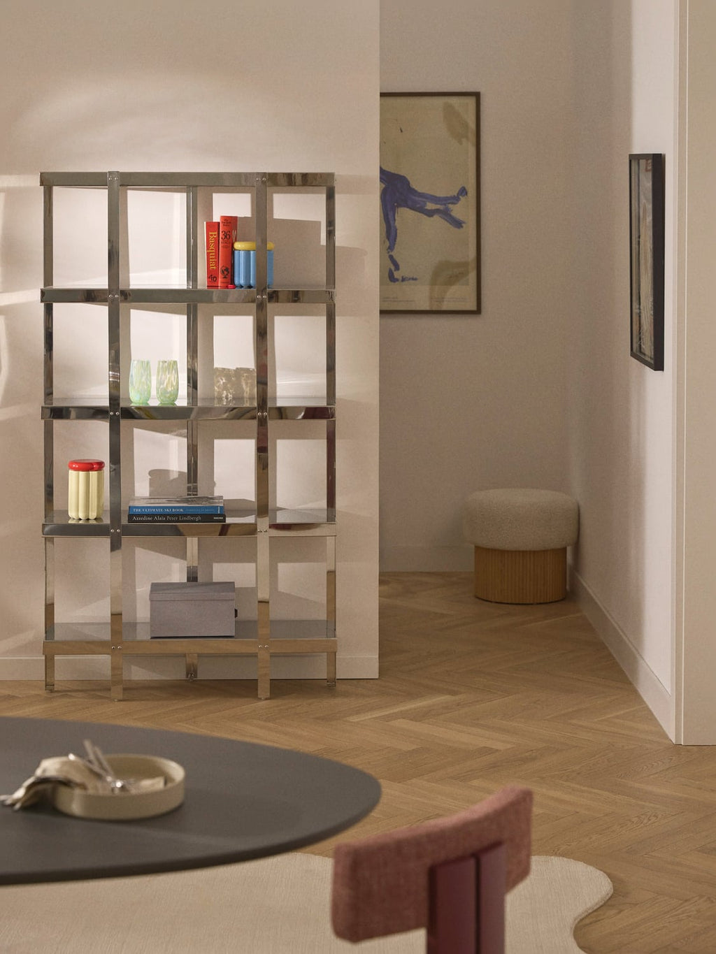 Vana Large Shelving Unit — Off-White