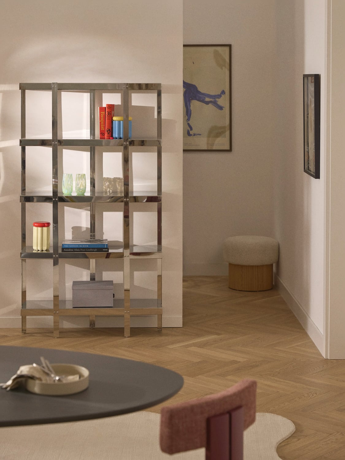 Vana Large Shelving Unit — Off-White