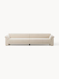 Atlas Bouclé Sofa (4-seater) — Light Grey