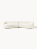 Alba Bouclé Sofa (4-seater) — Off-White