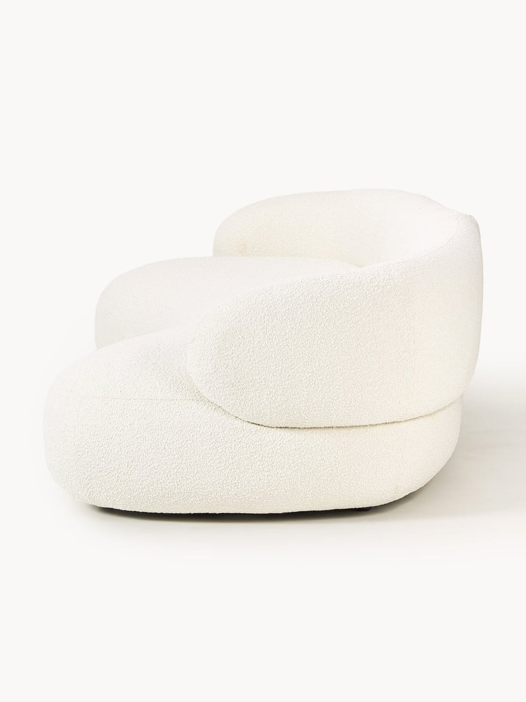 Alba Bouclé Sofa (4-seater) — Off-White