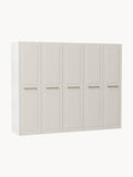 Charlotte Modular Hinged-Door Wardrobe, 250 cm Width, in various sizes