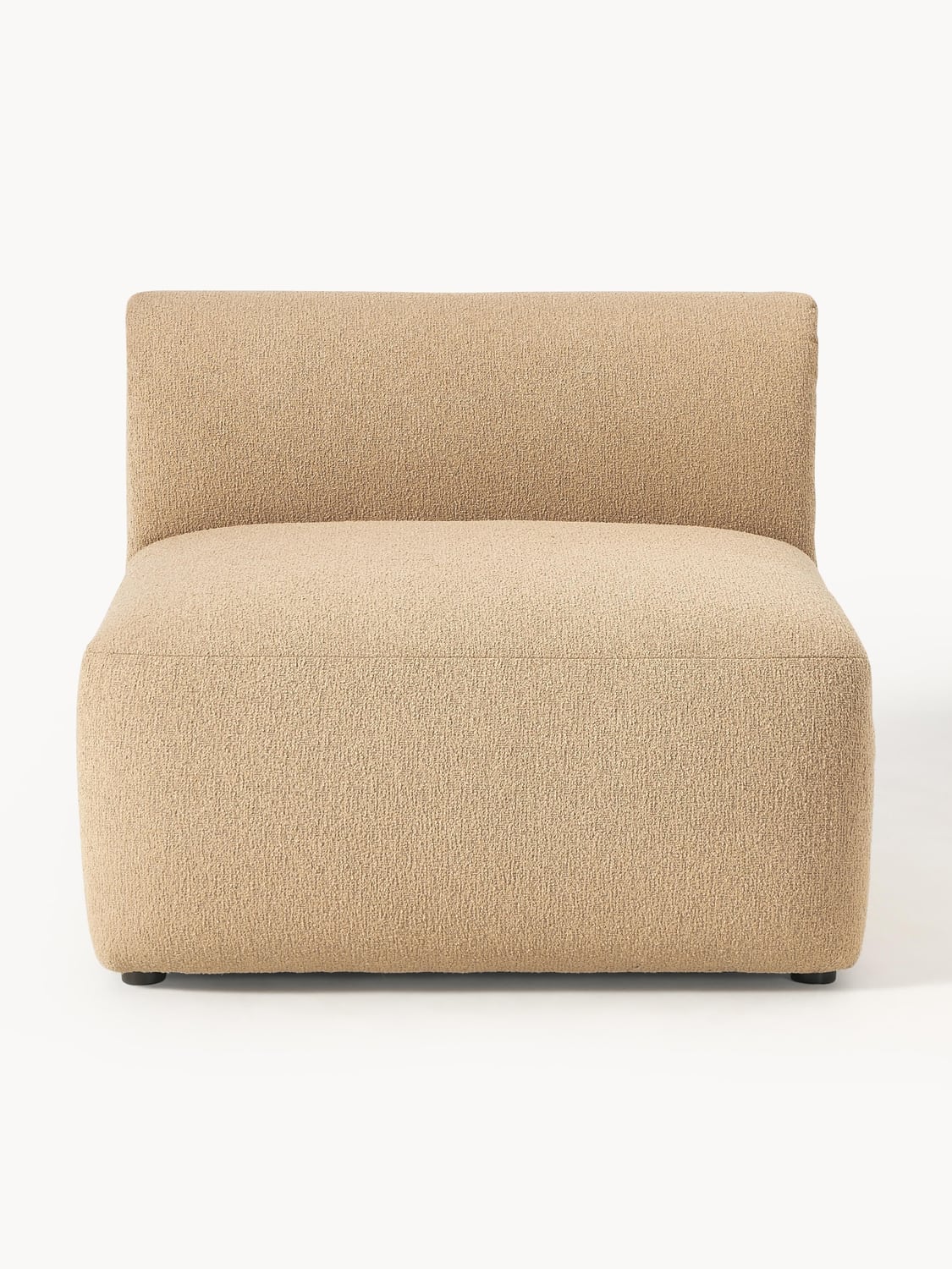 Sofia Bouclé Middle Module — Sand