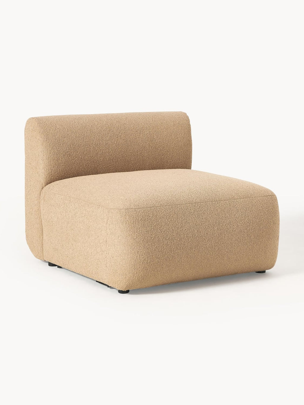 Sofia Bouclé Middle Module — Sand