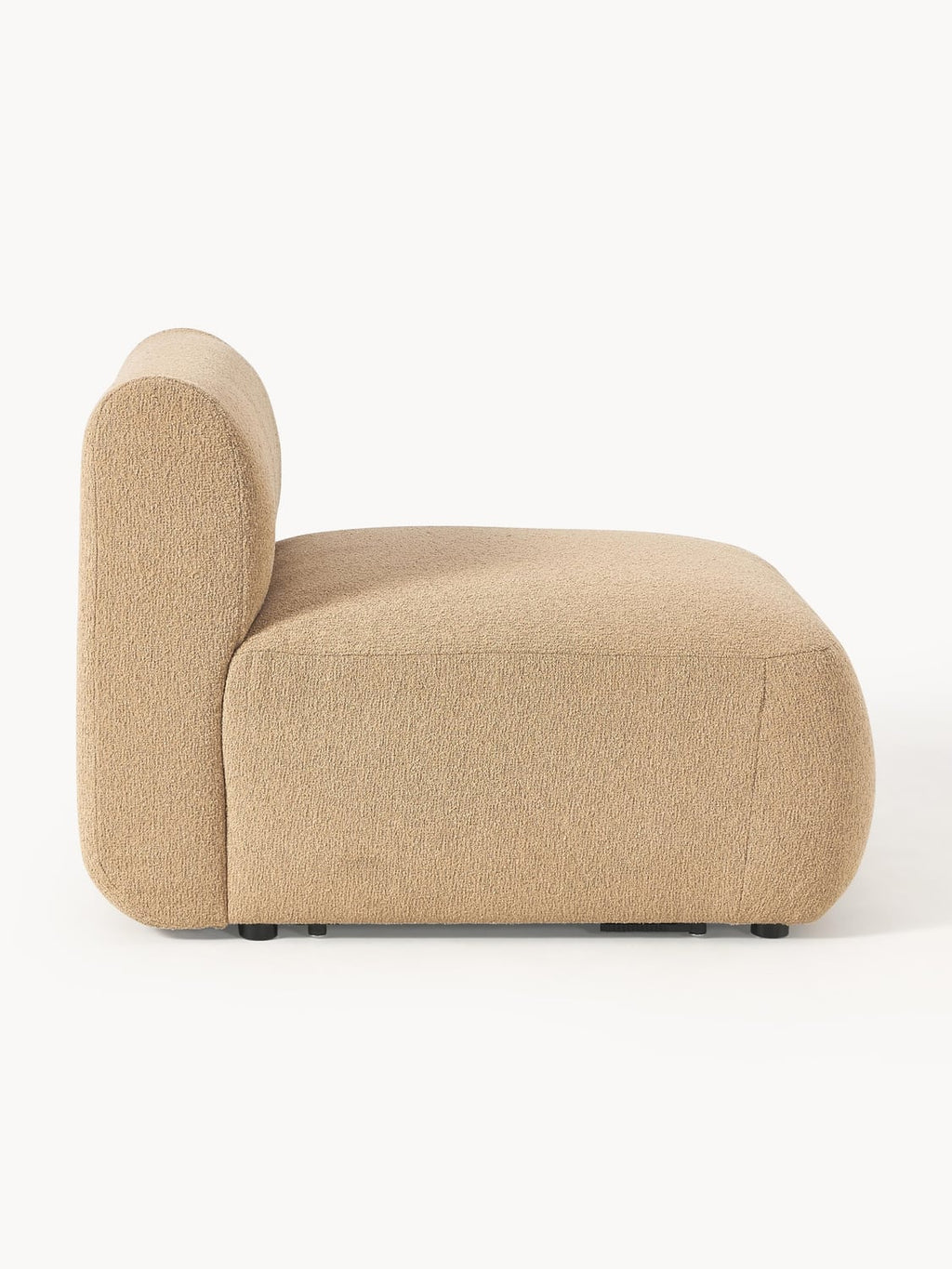 Sofia Bouclé Middle Module — Sand