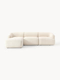 Sofia Modular Bouclé Corner Sofa (3-seater) — Off-White