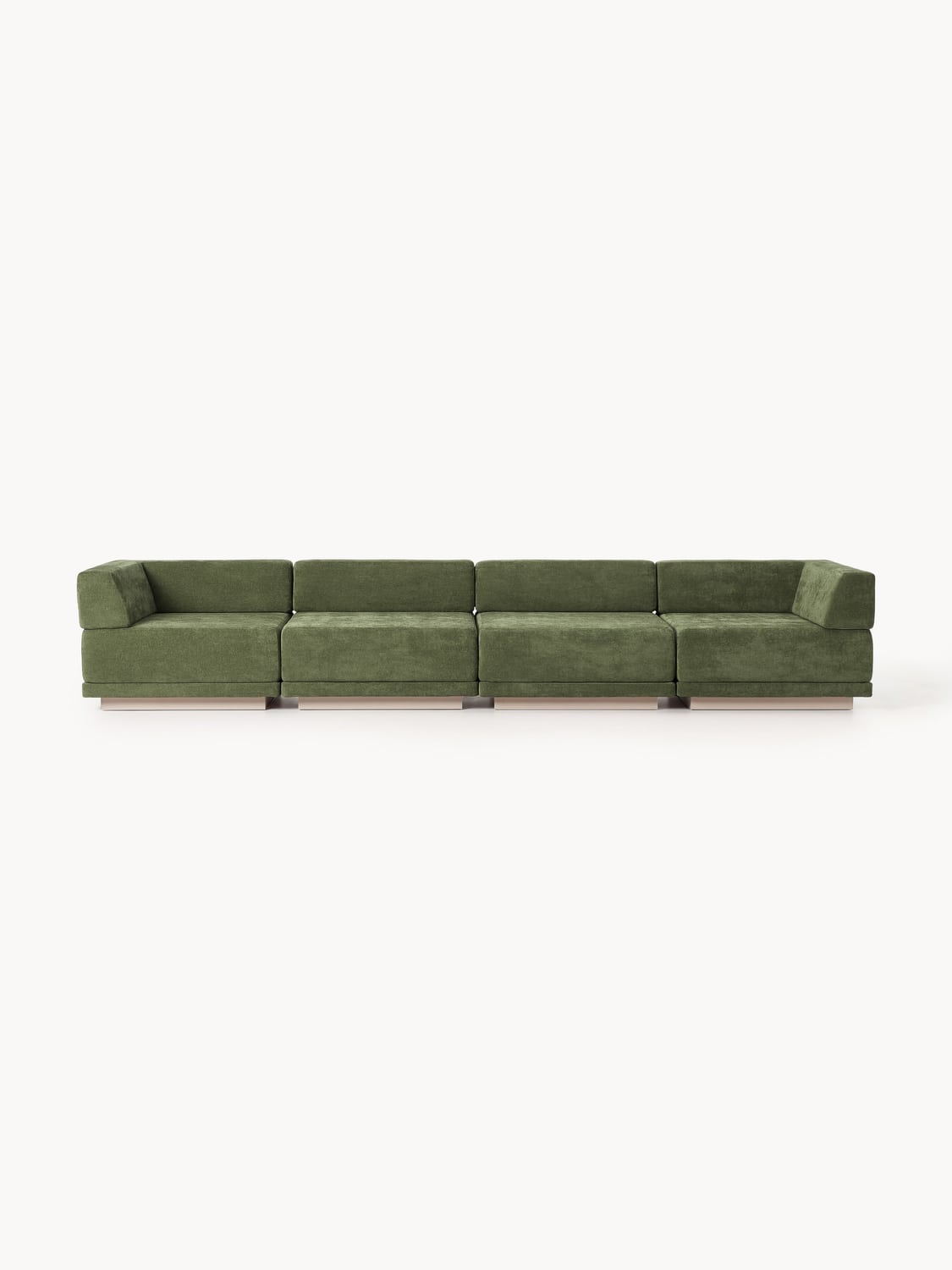Colin Large Modular Sofa (4-seater) — Olive