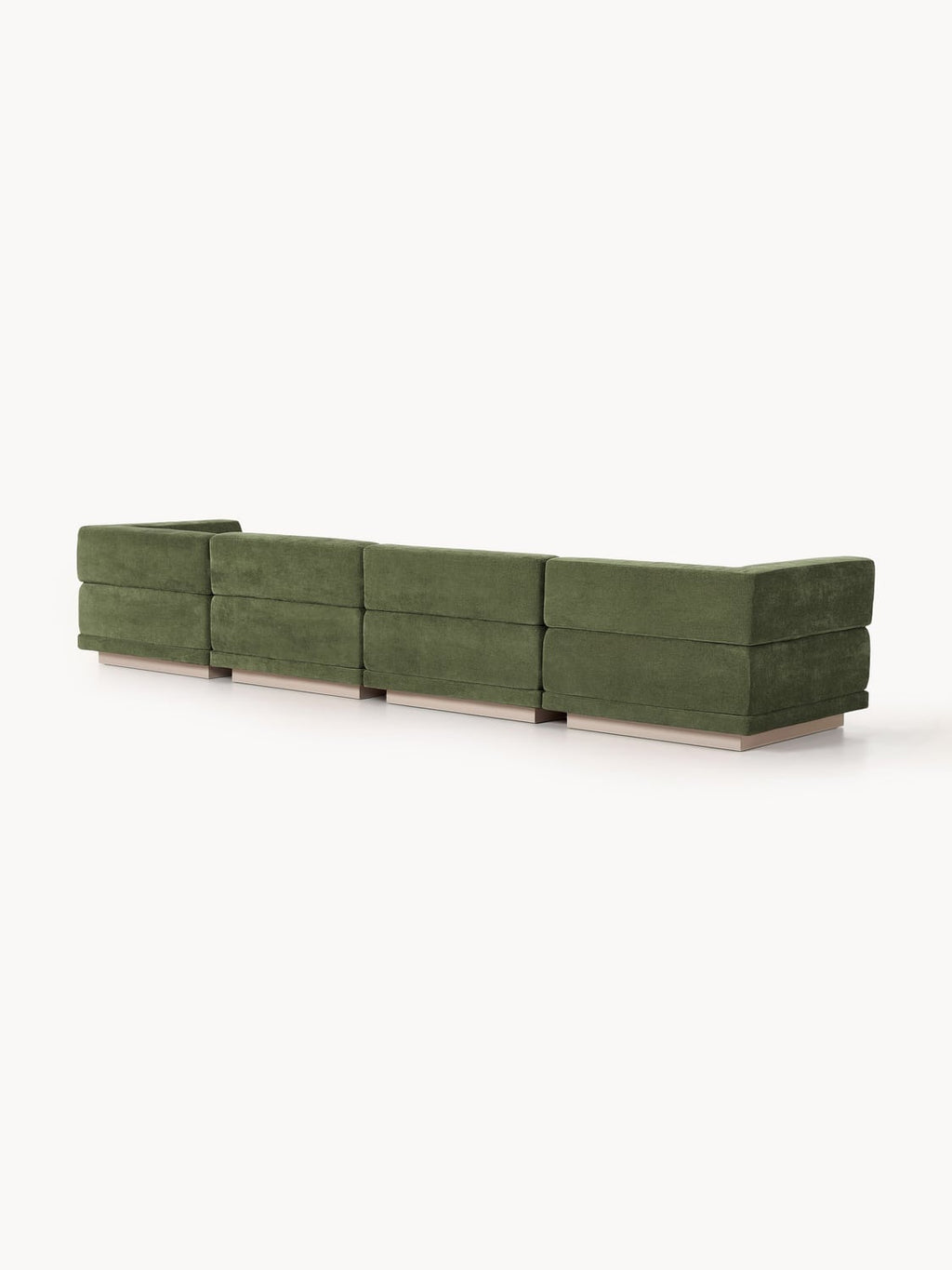 Colin Large Modular Sofa (4-seater) — Olive