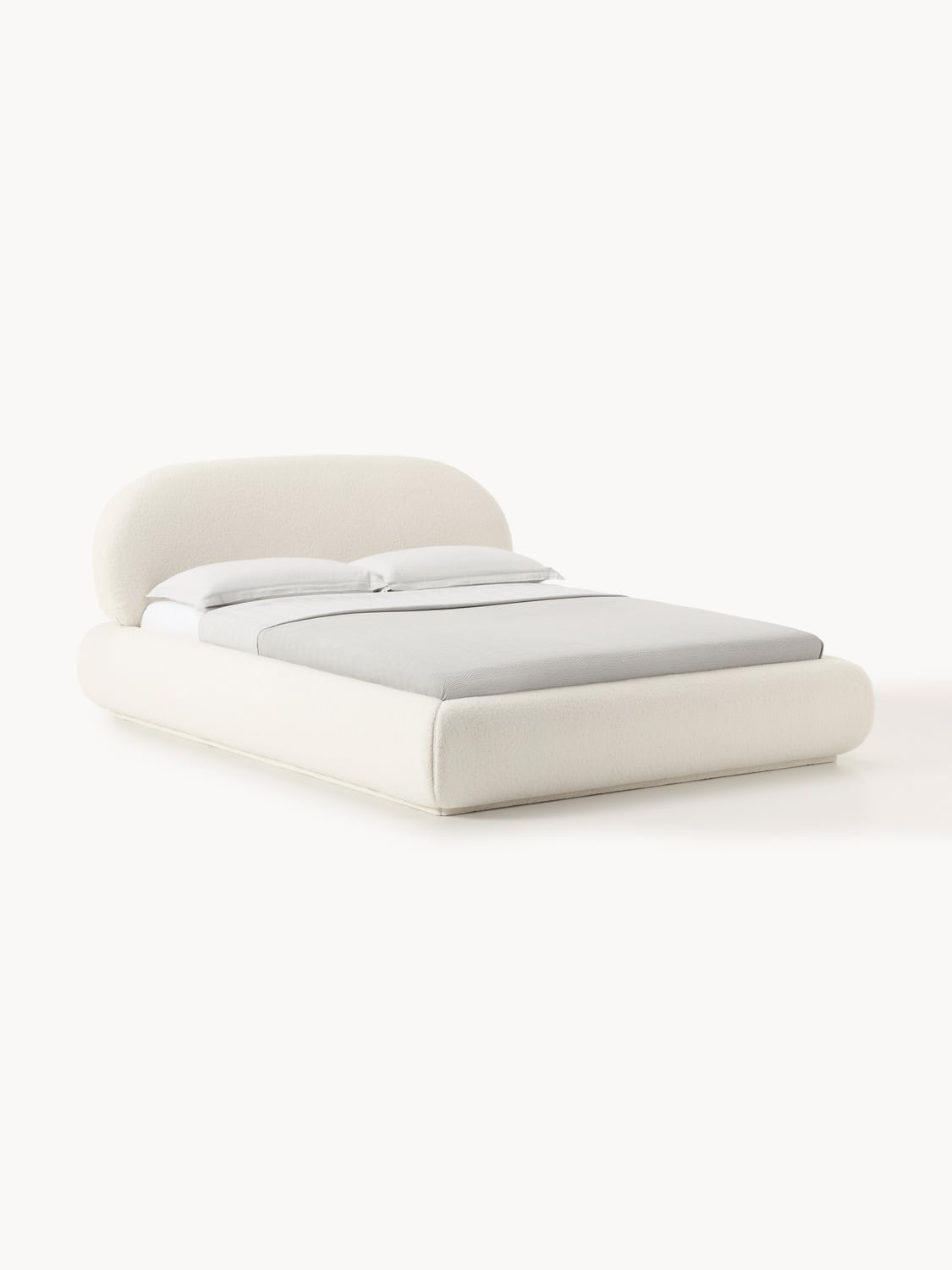 Alba Teddy-Upholstered Bed