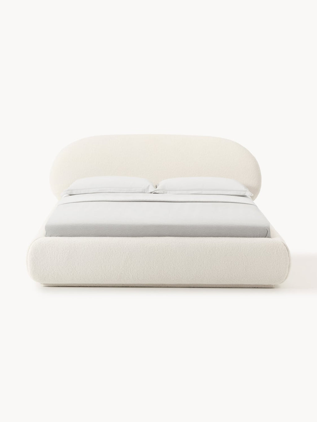 Alba Teddy-Upholstered Bed
