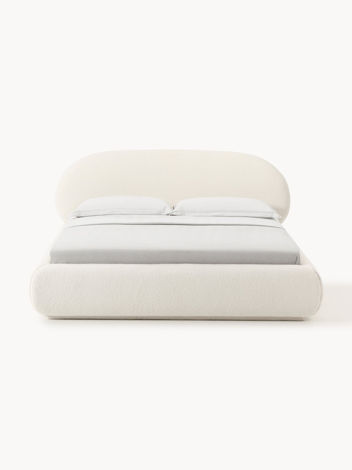 Alba Teddy-Upholstered Bed