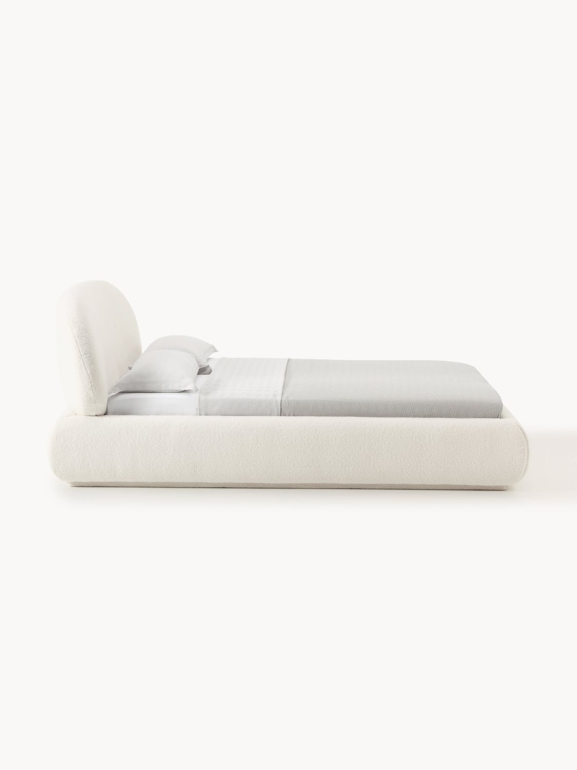Alba Teddy-Upholstered Bed