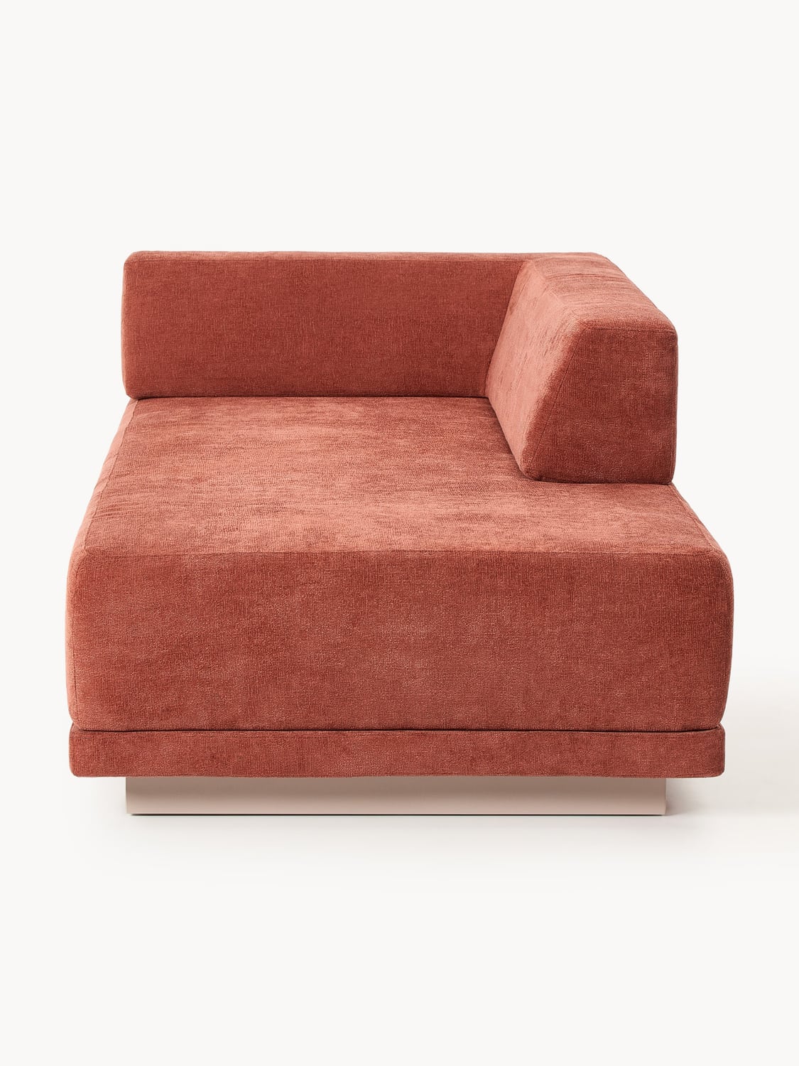 Colin Ottoman Corner Module — Terracotta