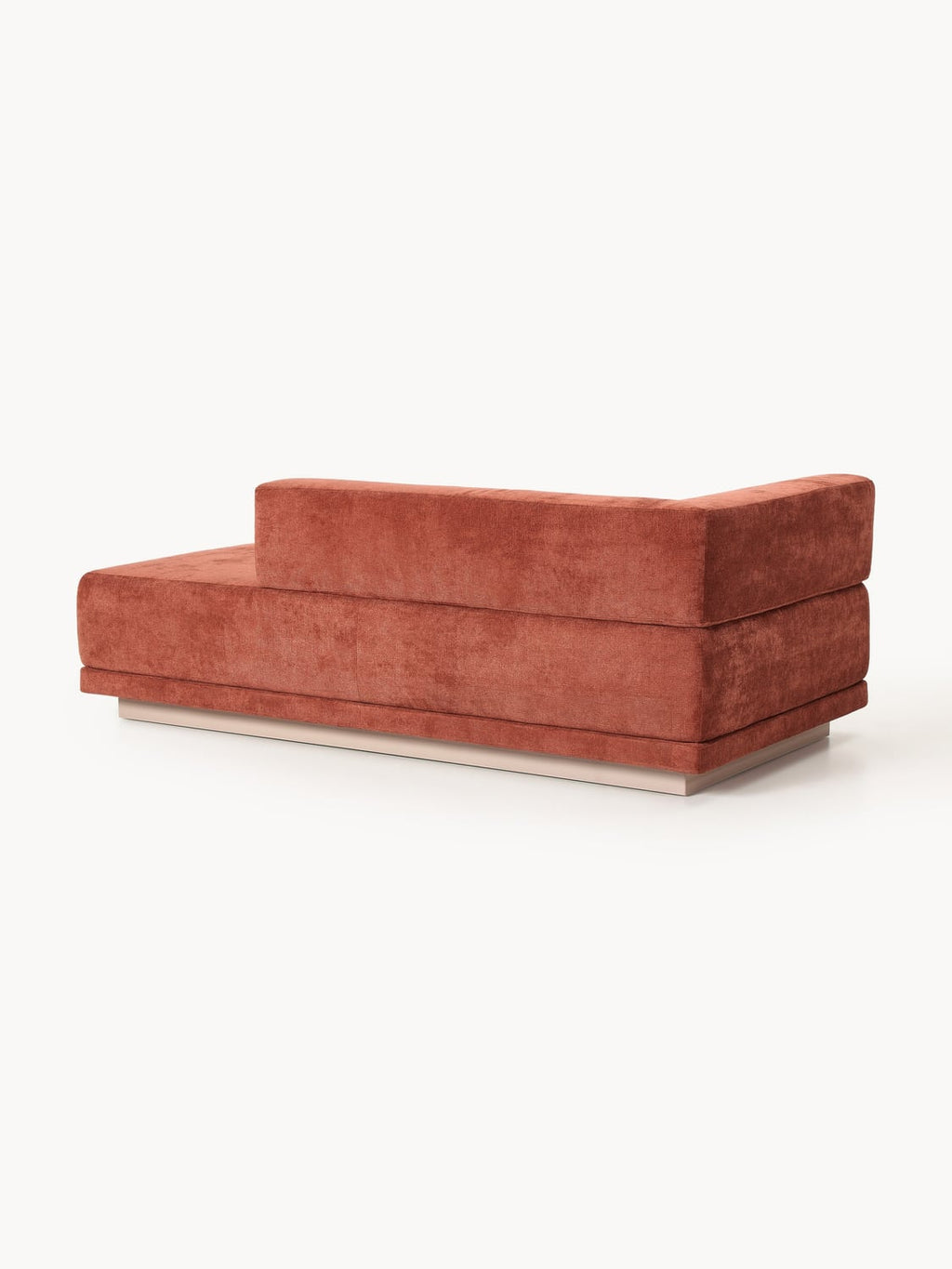 Colin Ottoman Corner Module — Terracotta