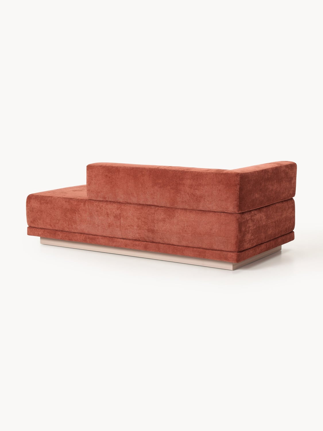 Colin Ottoman Corner Module — Terracotta