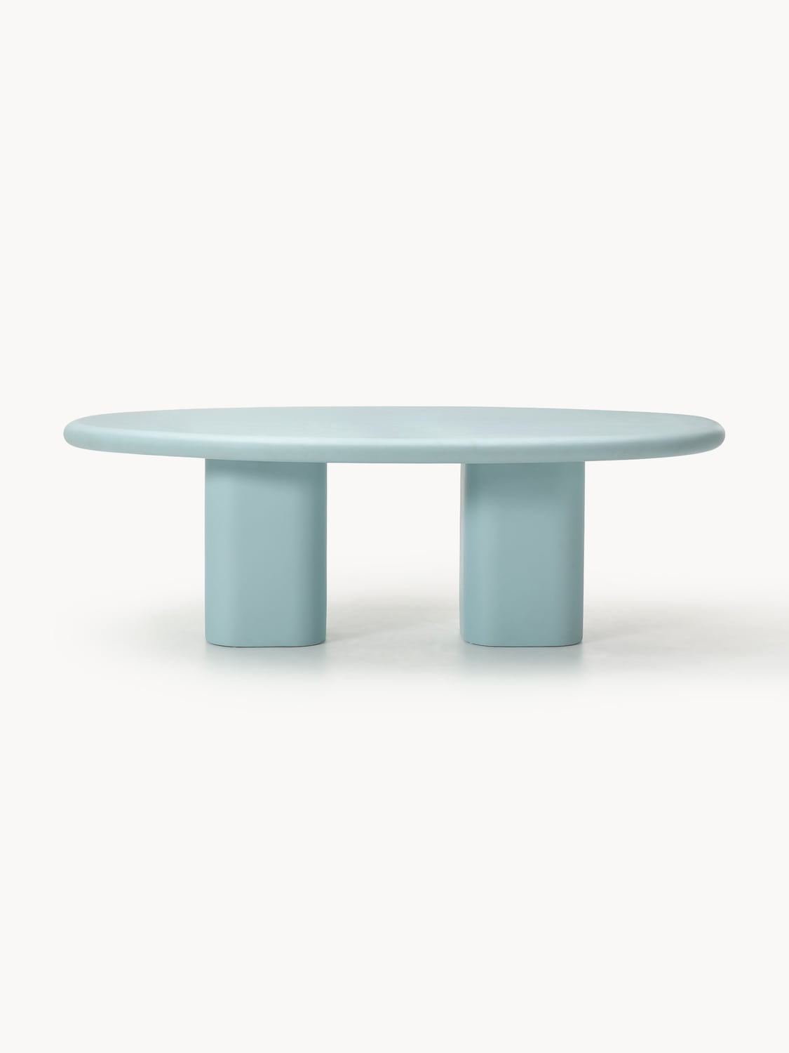 Anaya Indoor & Outdoor Dining Table, in various sizes — Light Blue