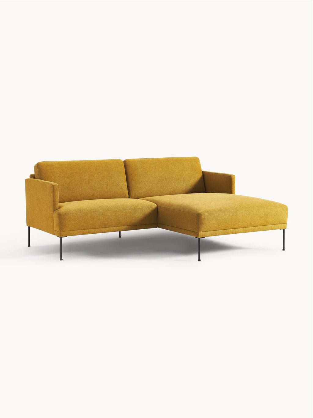 Fluente Small Corner Sofa — Camel