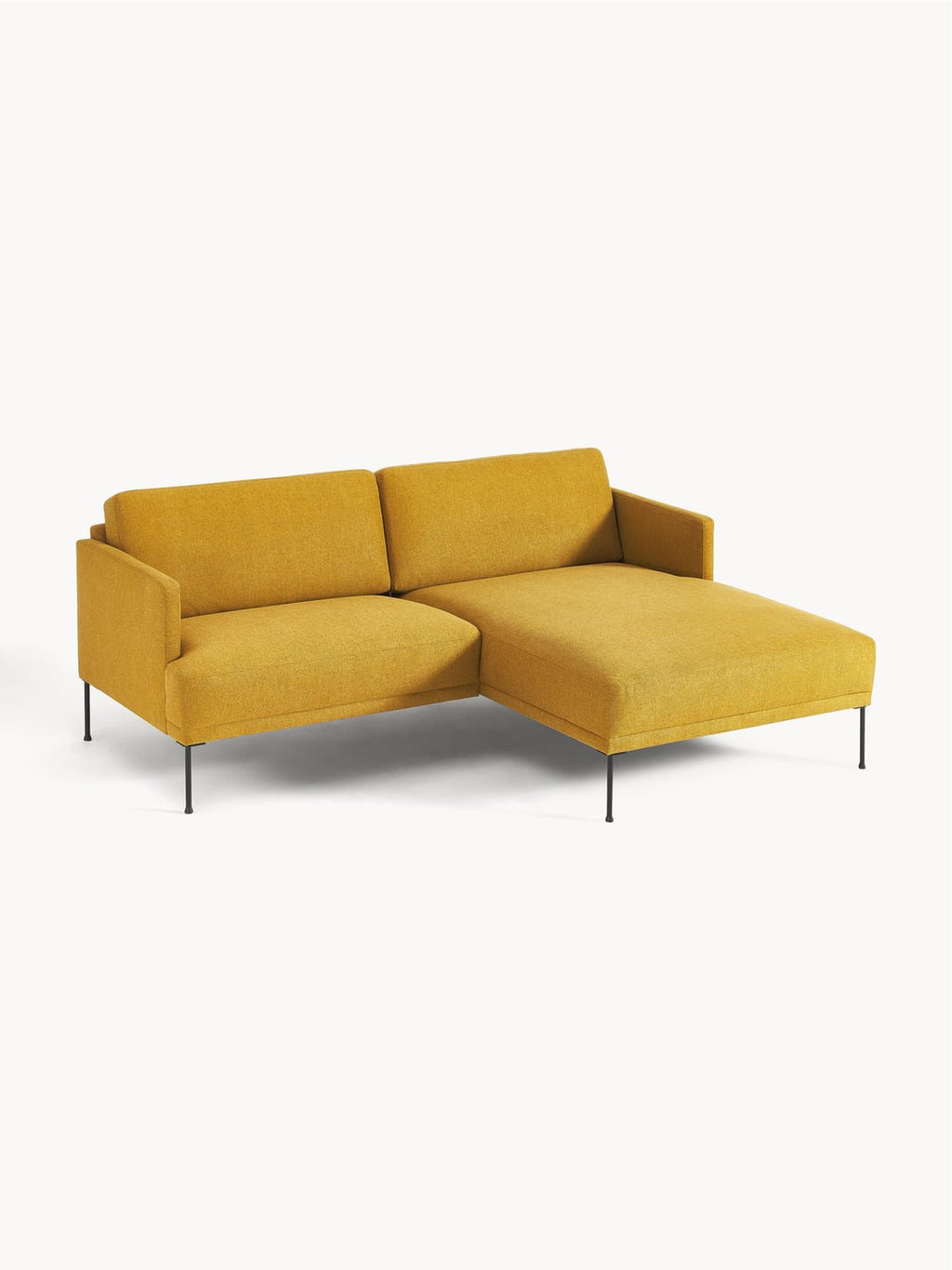 Fluente Small Corner Sofa — Camel