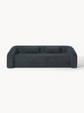 Eliot Sofa Bed (3-seater) in Teddy Bouclé — Anthracite