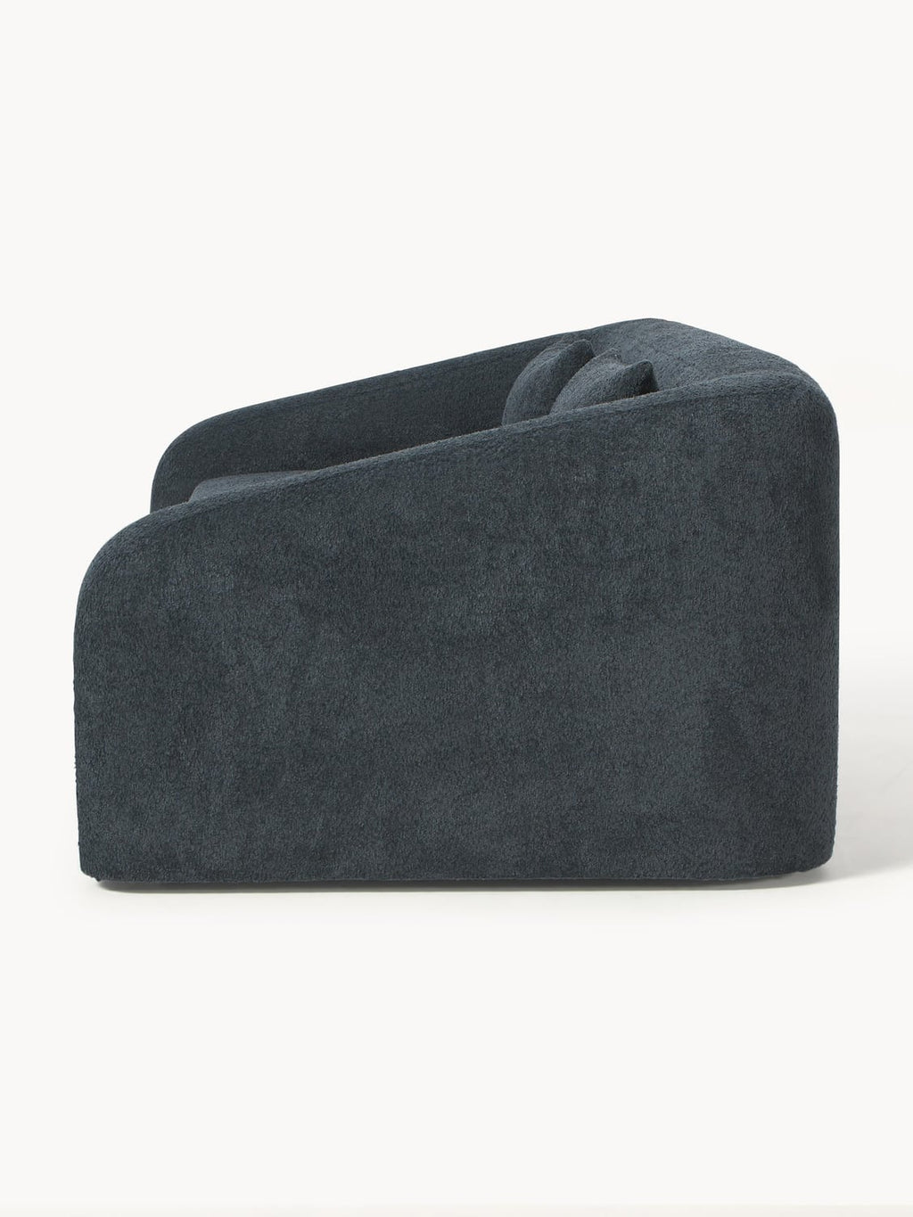 Eliot Sofa Bed (3-seater) in Teddy Bouclé — Anthracite
