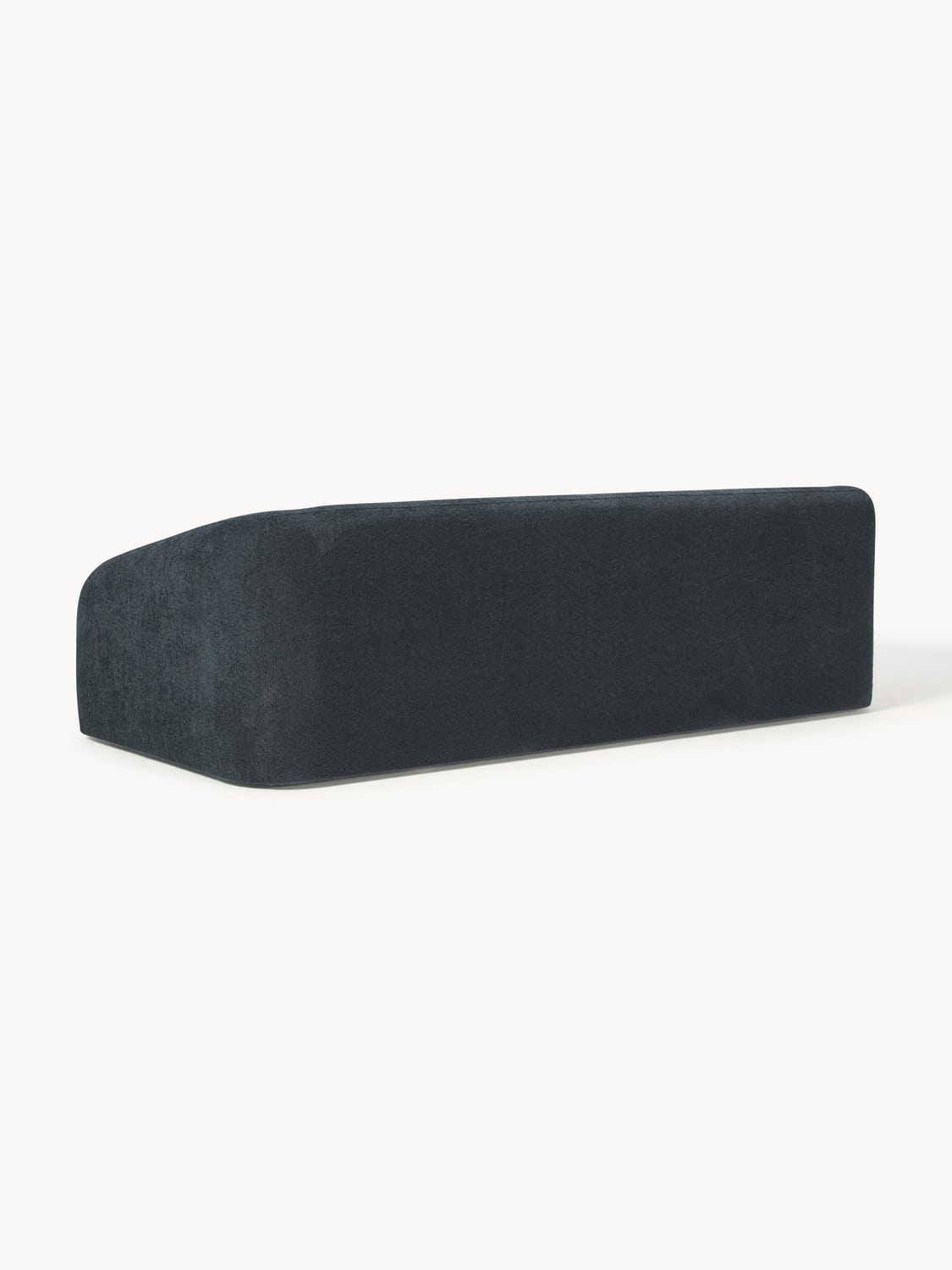 Eliot Sofa Bed (3-seater) in Teddy Bouclé — Anthracite