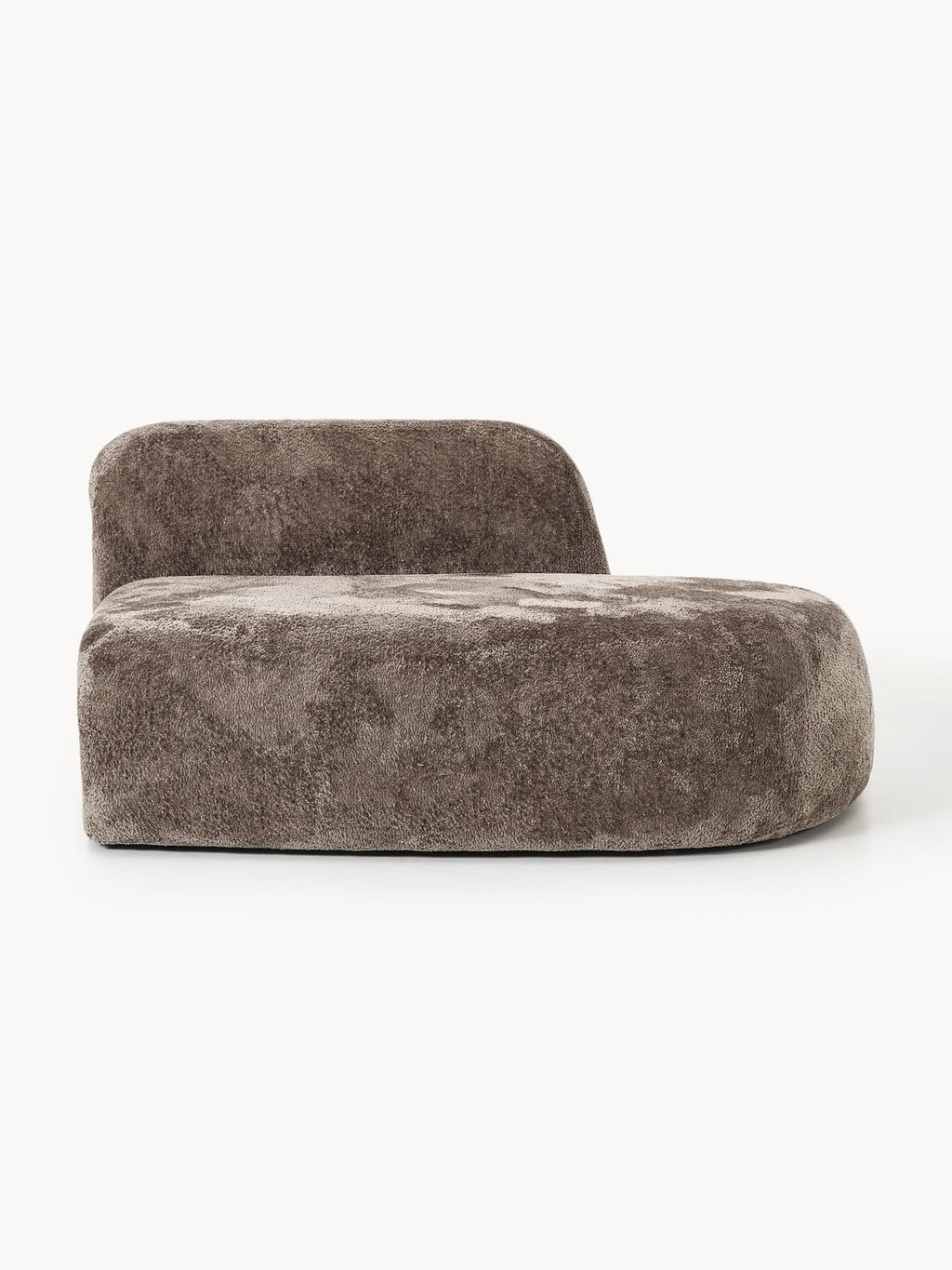 Wolke Teddy Bouclé-Chaise — Dark Grey