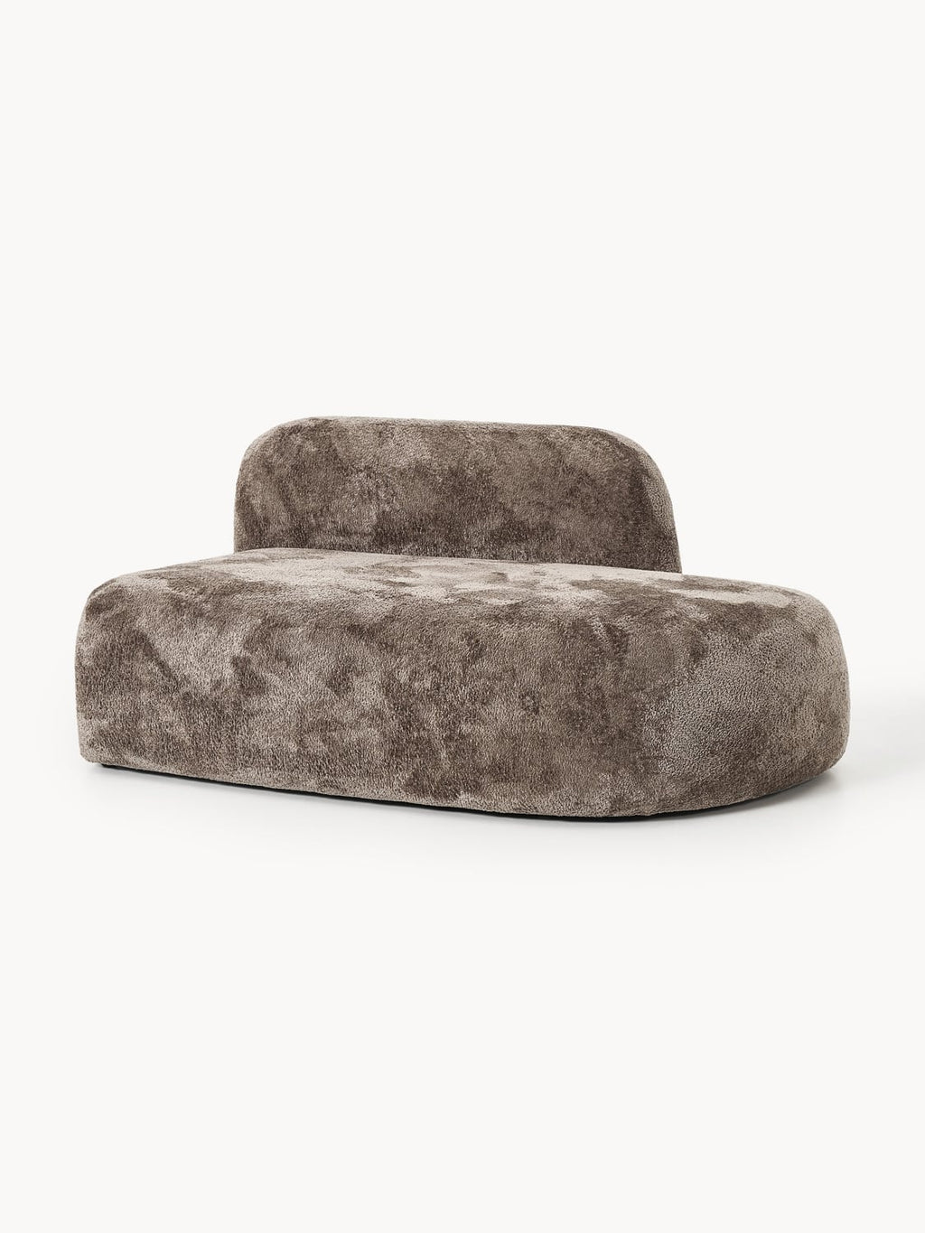 Wolke Teddy Bouclé-Chaise — Dark Grey